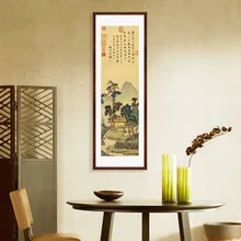 A China tradicional chá pintura sem moldura pintura da sala pintura de rolagem