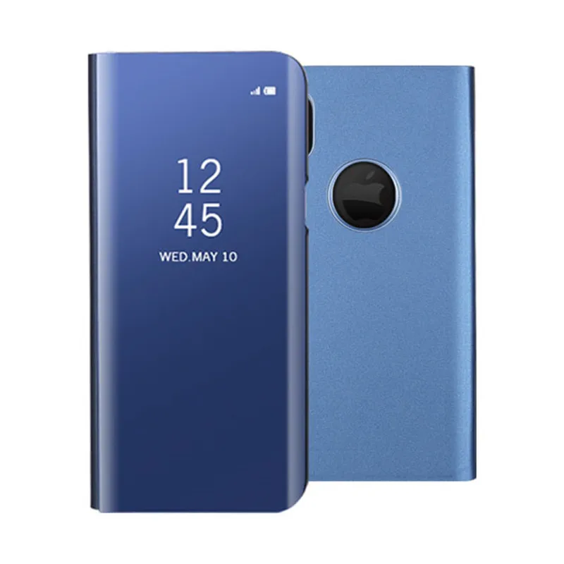 Albb Luxury Flip Leather Window View Mirror Case Clear Smart Cover for Samsung Galaxy Note 8 S6 S7 Edge S8 Plus |