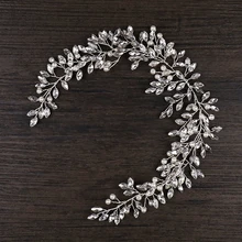 Модные серебряные ободки с кристаллами, Роскошные Стразы ручной работы, украшения для волос для женщин, свадебный головной убор, свадебные украшения для волос