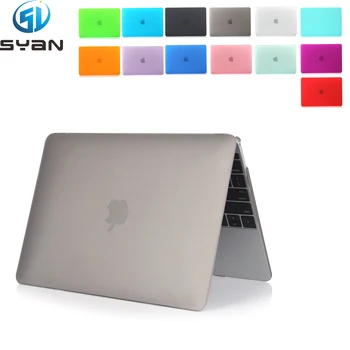 

Matte Finish Laptop Case For Macbook 12" A1534 Professional protection cover shell 2015 2016 2017