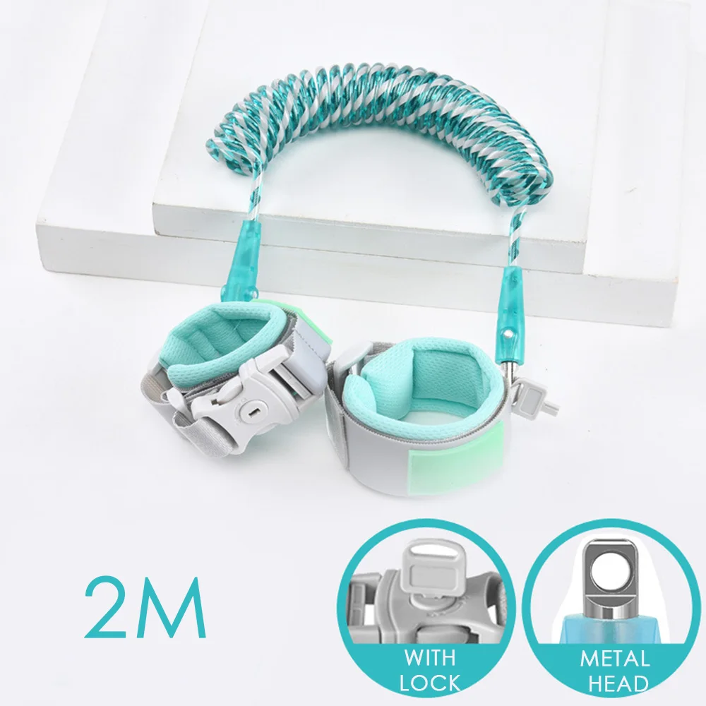 Anti Lost Baby Walker Upgrade Leash For Children Safety Baby Belt Child Walking Strap Harness Luminous Wristband Adjustable Rope - Цвет: PJ3650J