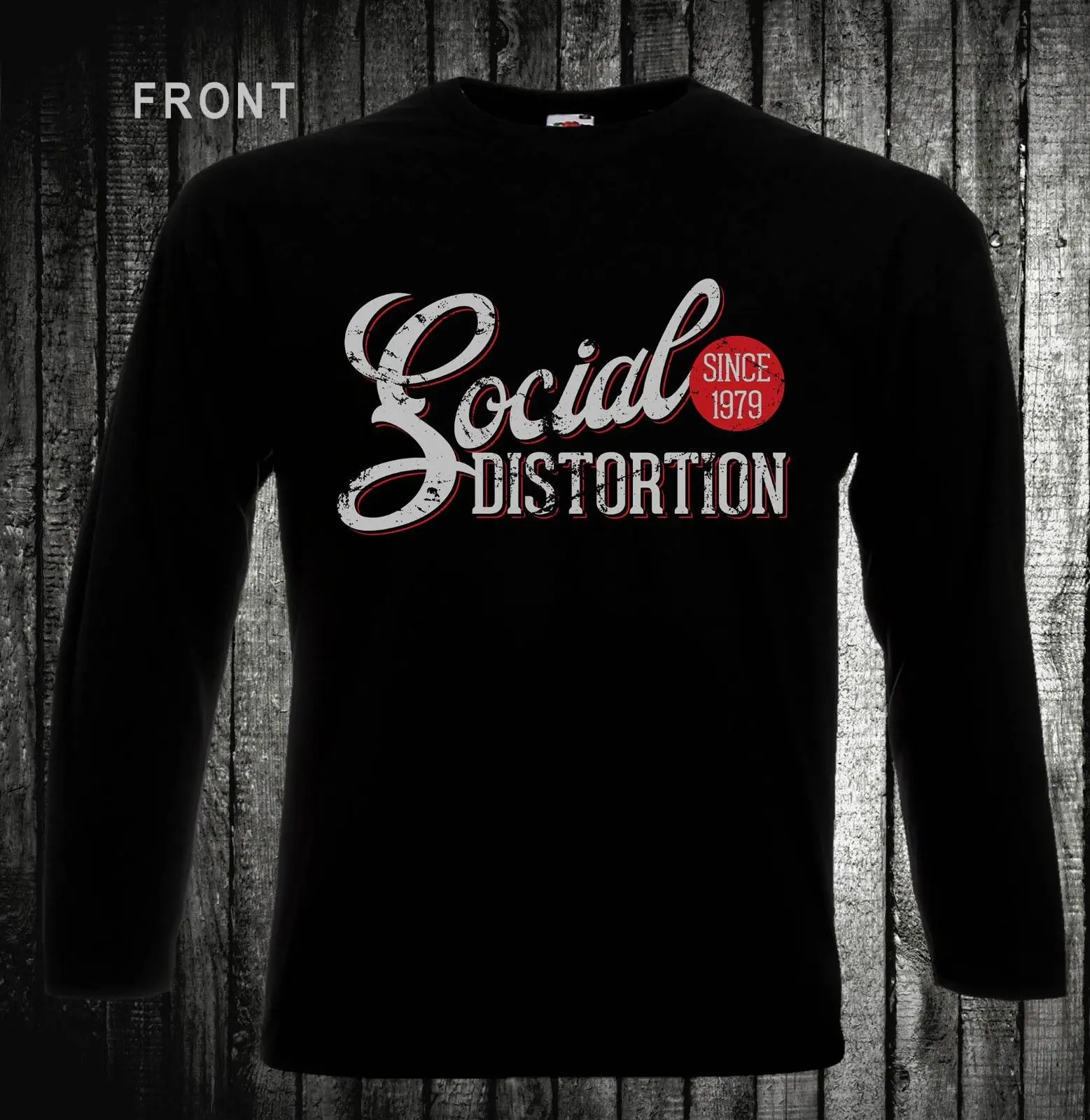 SOCIAL DISTORTION Punk rock Bad Religion,T shirt long sleeve sizes:S to ...