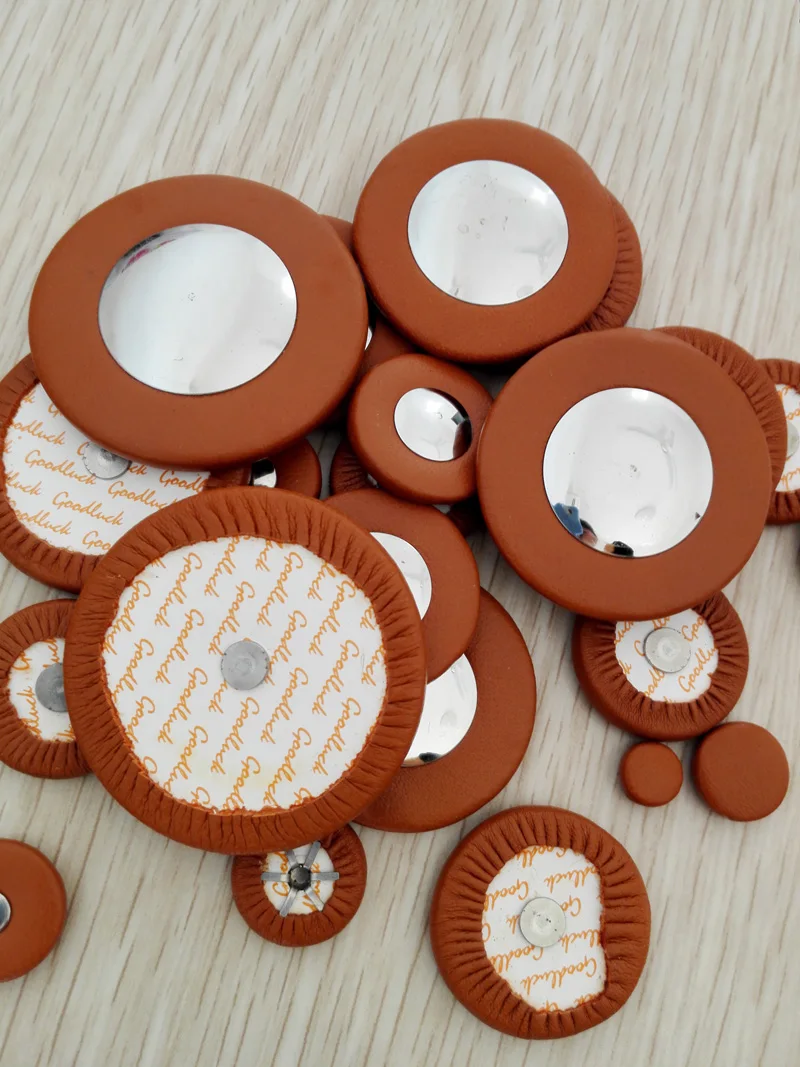 

1set 25pcs Drop E alto saxophone leather sound holes gasket pads