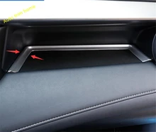 

Lapetus Accessories Instrument Panel Storage Box Decoration Strip Cover Trim 1 Pcs For TOYOTA RAV4 RAV 4 2016 2017 2018 ABS