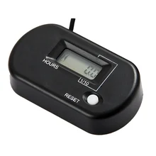 Водонепроницаемый Индуктивный цифровой сбрасываемый счетчик для газового двигателя мотоцикла морской ATV UTV сельскохозяйственных машин бензопилой косилки трактора