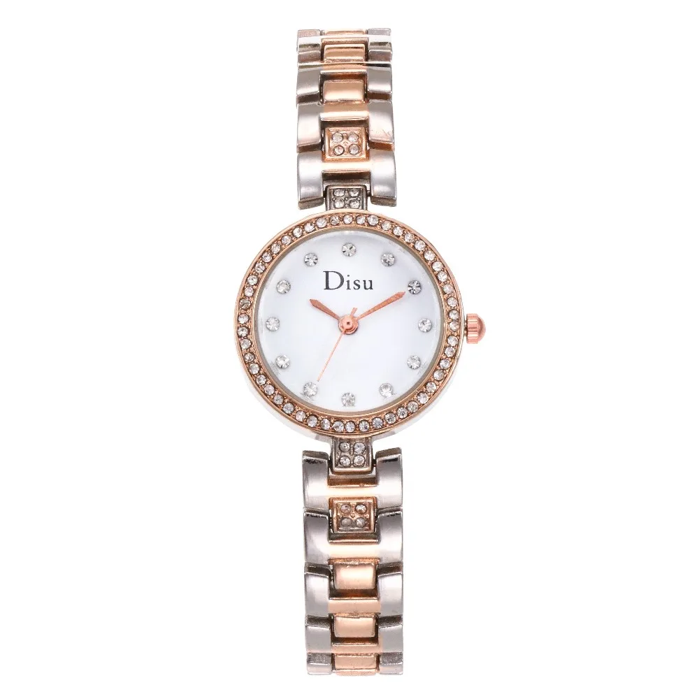 Модные повседневные женские часы-браслет розовые, золотые, женские наручные часы со стразами кварцевые часы horloges vrouwen orologio donna