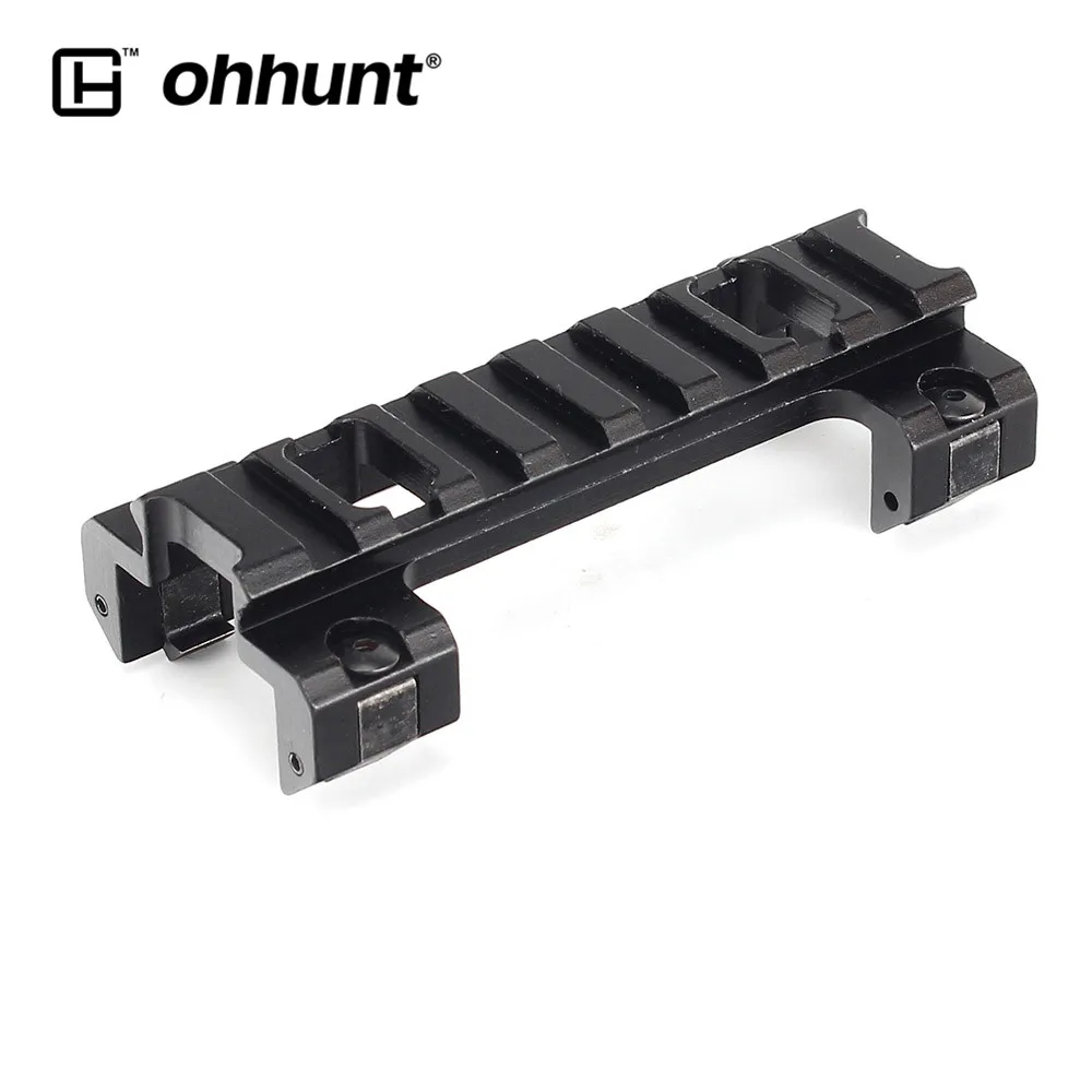 

ohhunt Hunting Scope Mount Accessories MP5 G3 Model 3 Bidirectional Clamp Mount Low Profile 21mm Picatinny Weaver Rail Adapter