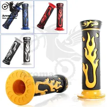 4 colors Available motocross handlebar grips universal pro motorcycle handle bar grip motorbike hand grip blue yellow white blue