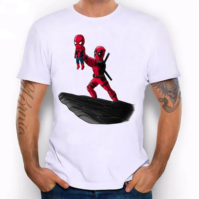 

Men's T-shirt Spider-Man 3D Print T-shirt 2019 Shirt Men's Comic Cosplay Costume Men's Fashion Casual Funny T-Shirt anime