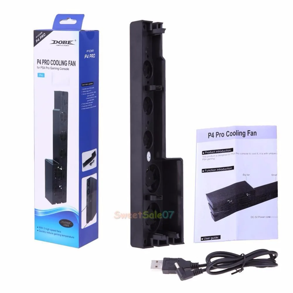 Cooling-Fan-Cooler-Heat-Exhauster-Temperature-Control-for-Sony-PS4-Pro-Console-0324