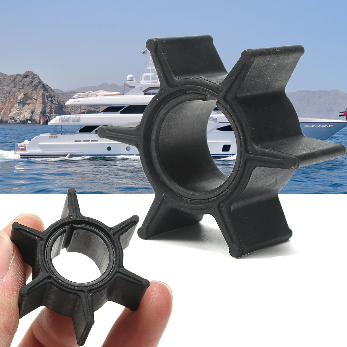 Water Pump Impeller For Tohatsu & for Mercury 25/30/40HP Outboard Motor