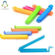 10 шт./лот, герметичный мешок для хранения еды, для хранения закусок, герметичный зажим, зажимы для пищевых пакетов, кухонный инструмент, зажим для домашней еды WYQ