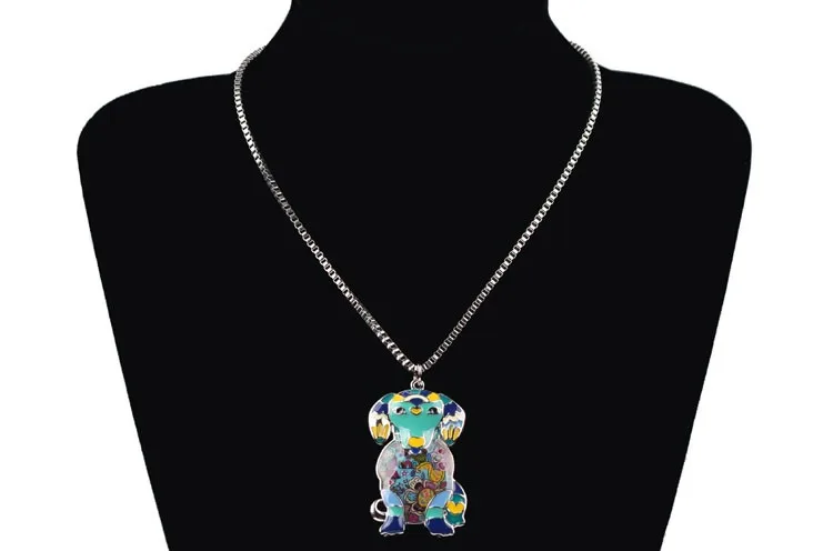 Labrador Dog Necklace Chain Collar Choker Pendant 8