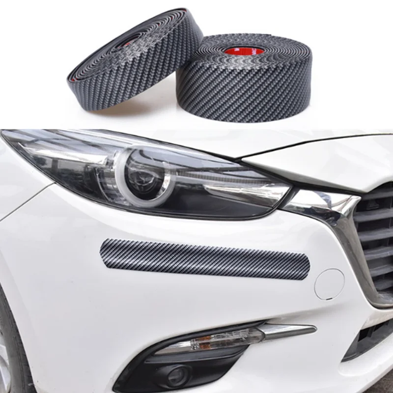 

Car Bumper Door Sill Protector Edge Guard Car Styling Accessories for Cadillac ATS BLS CTS XT4 XT5 ATSL XTS STS SRX Escalade