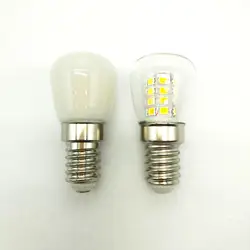 10 шт. Водонепроницаемый Светодиодная лампа E14 3 Вт AC220V Млечный Обложка теплый белый/белый светодиодные лампы для холодильника/ вышивание