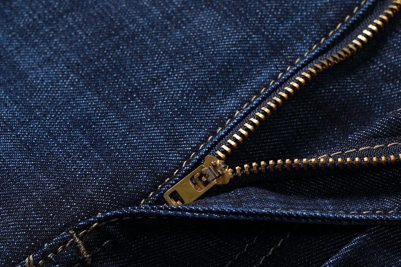2017 Осень Зима Новый бизнес для мужчин's джинсы тонкие прямые деним полной длины краткое Мужчин's брюки для девочек плюс размеры 29 ~ 40 бренд