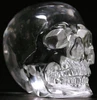 SUIRONG---412 ++++ Quartz Rock Carved Crystal Skull ,Realistic Healing 1