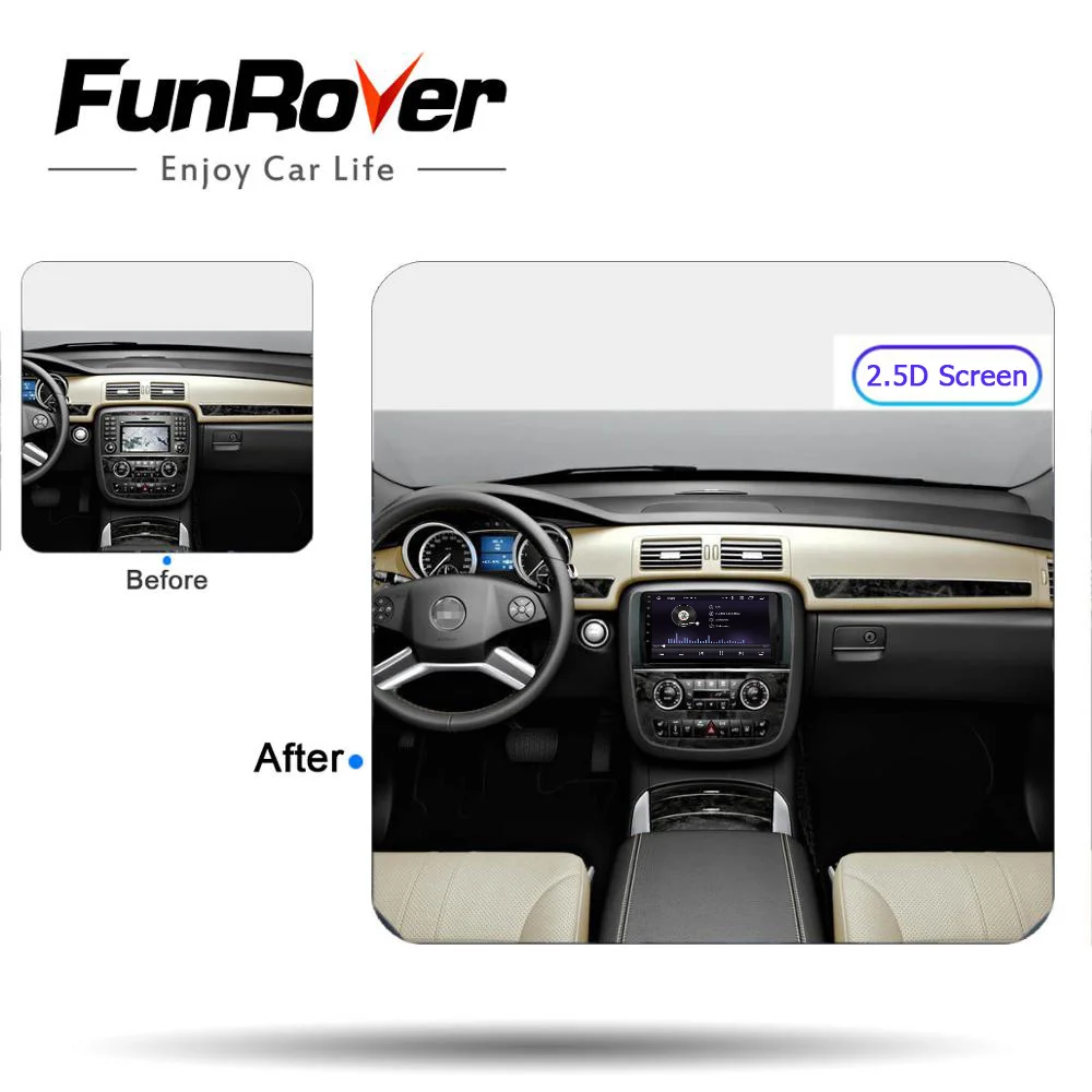 Cheap Funrover IPS+2.5D android9.0 car dvd player For Mercedes Benz ML W164 W300 ML350 ML450 GL X164 G320 GL350 GL450 GL500 gps navi 1 Cheap Funrover IPS+2.5D android9.0 car dvd player For Mercedes Benz ML W164 W300 ML350 ML450 GL X164 G320 GL350 GL450 GL500 gps navi 1