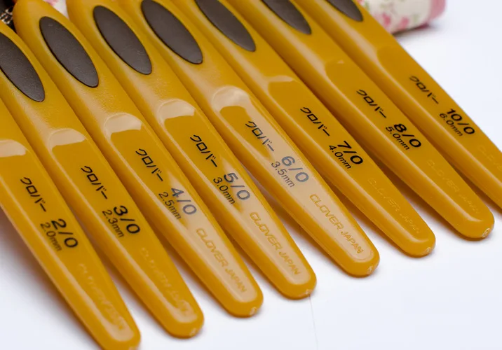 Японский Клевер 43-606 вязальные инструменты Мягкий сенсорный вязание крючком ткань для поделок легкий дизайн длительное использование не усталость