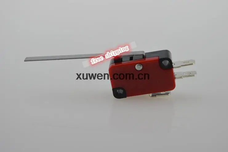 

10pcs V-153-1C25 Long Straight Hinge Lever Type SPDT Micro Switch Limit Switch