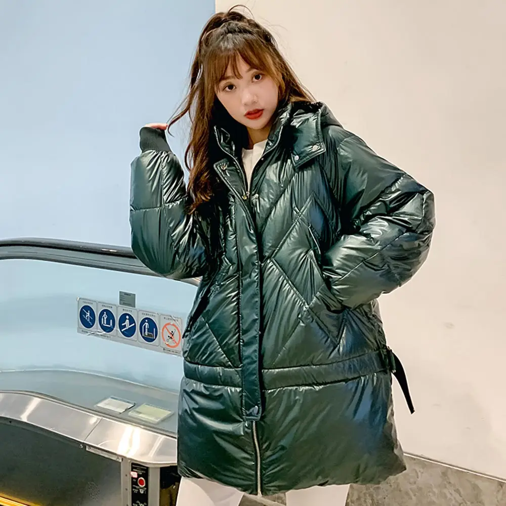

2019 New Winter Jacket Coat Women's Hooded Warm Parkas Long Coat High Quality Female New Winter Coat parka tops