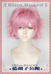 Мой герой Академии Косплэй парик Ashido Mina Boku без герой Академии розовые короткие синтетические волосы для взрослых