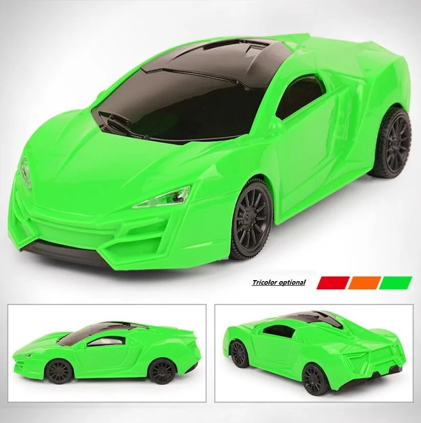 

Children electric toy remote control car toy four links 3D light charging remote control car 1:18 remote control racing car