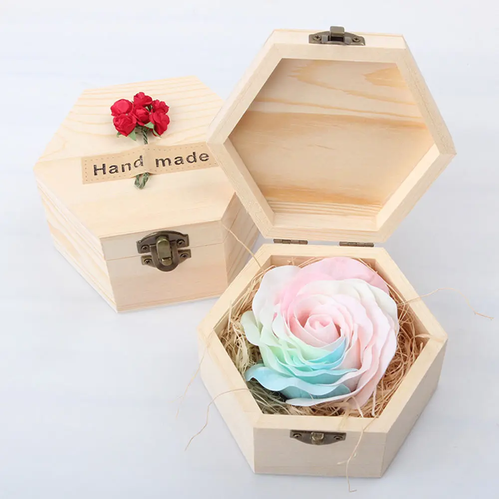 Разноцветные банные Свадебные украшения в виде роз праздничные подарки для тела цветок мыло коробка