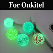 Наушники Порты и разъёмы Пылезащитная заглушка для люминисцентный Ночной свет заглушка для порта гарнитуры для Oukitel K5000 Mix 2 K8000 C9 C11 Pro U18 K6 K10 K6000 премиум-класса