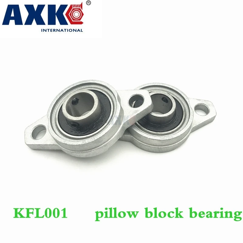 

Axk Free Shipping 12mm Diameter Zinc Alloy Bearing Housing Kfl001 Fl001 K001 Flange Bearing With Pillow Block Bearing