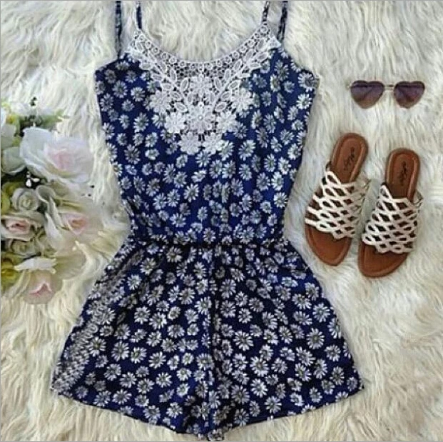 Summer Style Jumpsuit For Woman Lady's Fashion Famous Brand 2015 Playsuit Romper Sexy Club SY1525 |