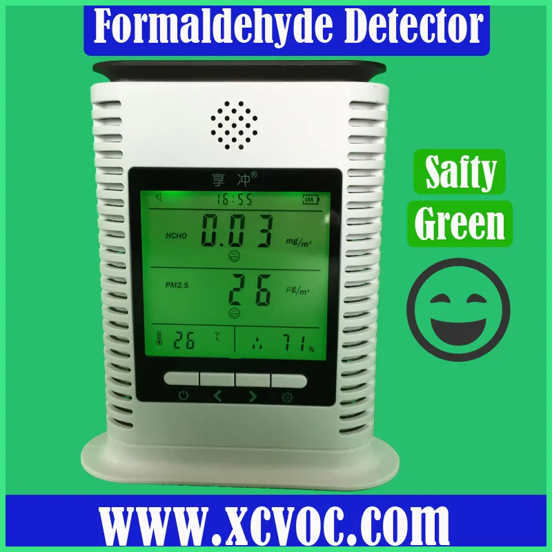 Household PM2.5 Air Quality Monitor Dust Detector Formaldehyde Detector Detector Fog Monitoring of Temperature and Humidity Household PM2.5 Air Quality Monitor Dust Detector Formaldehyde Detector Detector Fog Monitoring of Temperature and Humidity