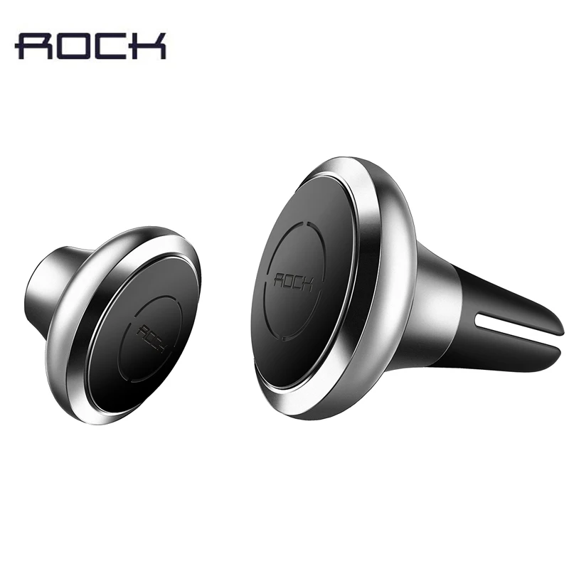 

ROCK Universal Magnet Car Phone Holder Air Vent Outlet Rotatable Mount Magnetic Phone Holder Support GPS Mobile Magnet Holder