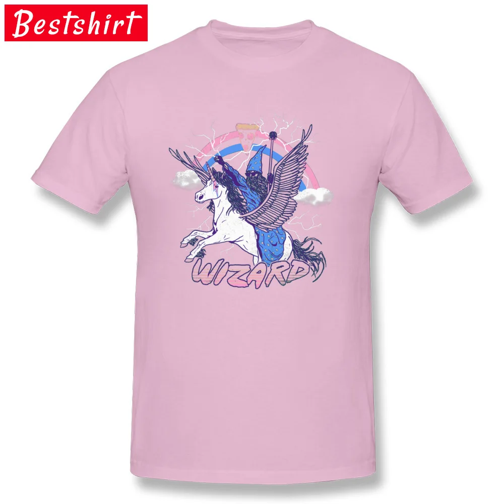 Pizza Wizard -2680 Group Summer/Fall All Cotton O Neck Young Tops & Tees Casual Top T-shirts High Quality Short Sleeve T-Shirt Pizza Wizard -2680 pink