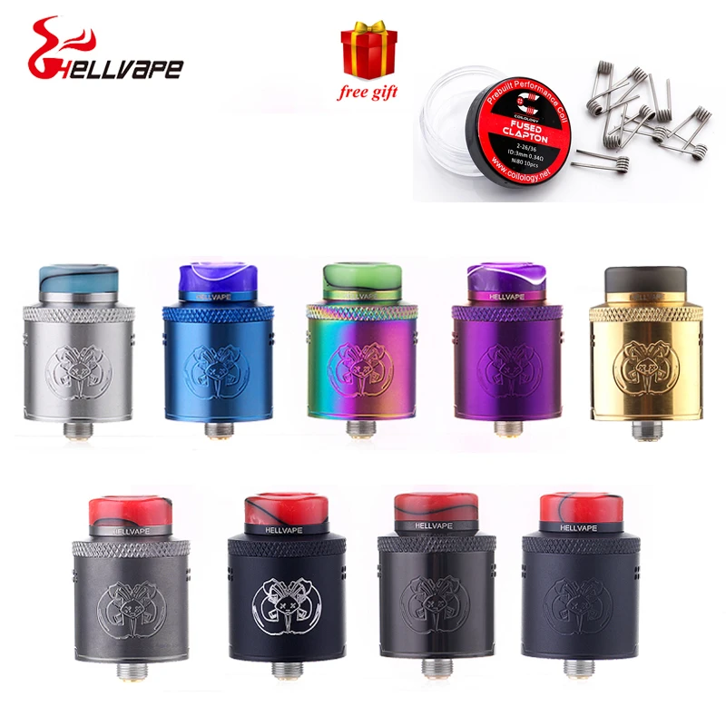Free wire original Hellvape Drop Dead RDA 24mm diameter 14
