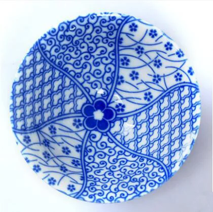 TANGPIN сине-белый японский керамическая чайная чашка для Пуэр чайная чашка из фарфора китайский чайный набор кунг-фу - Цвет: E