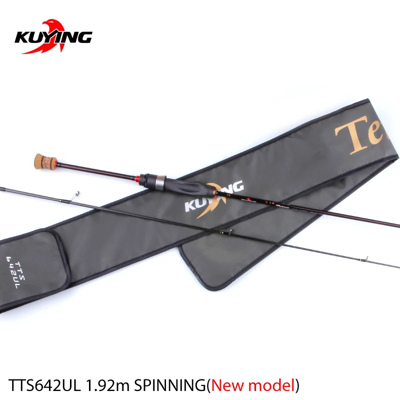 Ультралегкая мягкая рыболовная удочка KUYING Teton 1 8 м 9 92 UL кастинговое удилище из