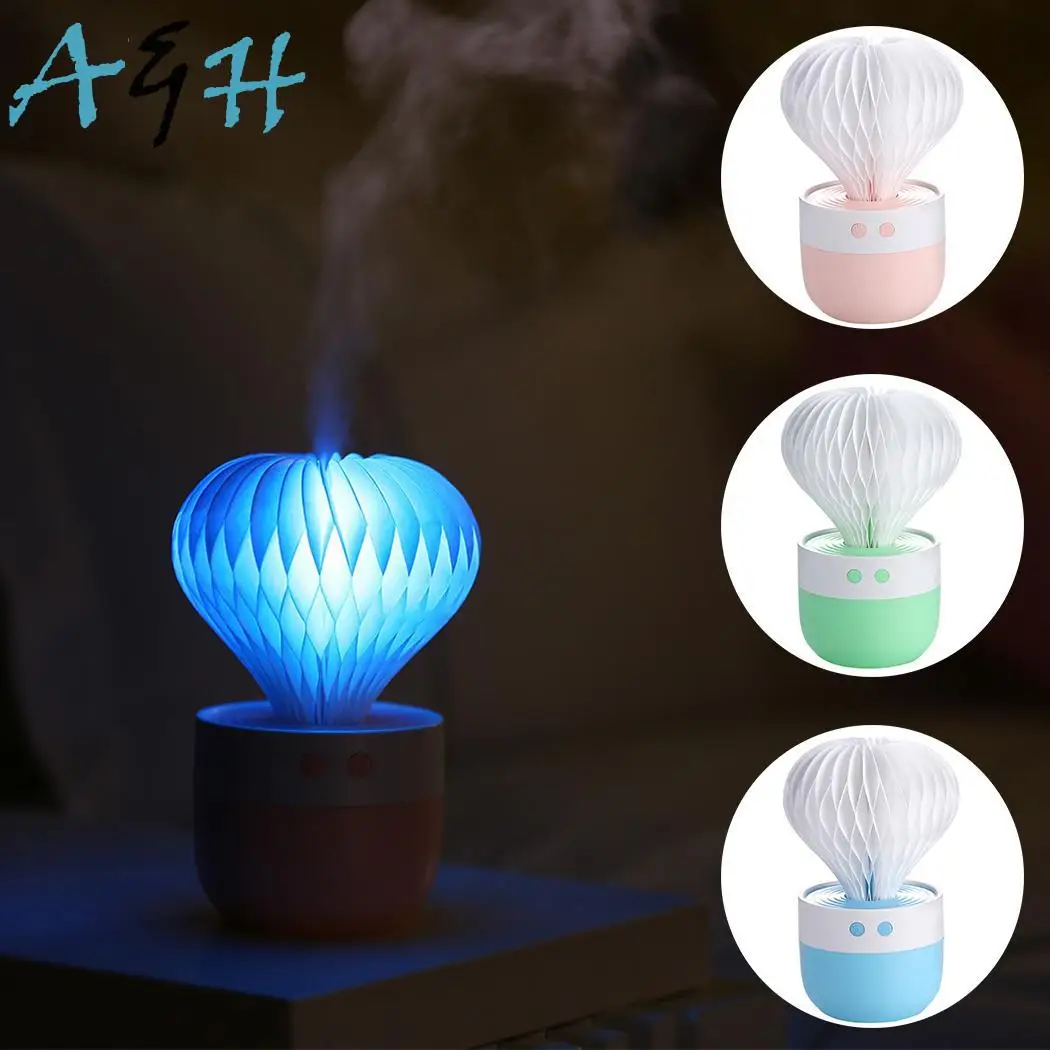 

Homdox Portable Mini USB Air Humidifier Night Light humidificador for Home Car Air Freshener
