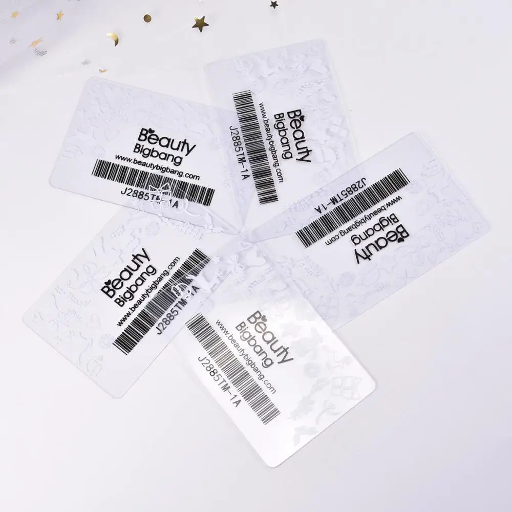 1 шт. штамповки для ногтей BeautyBigBang штамп с лаком пластик сделай сам маникюрный