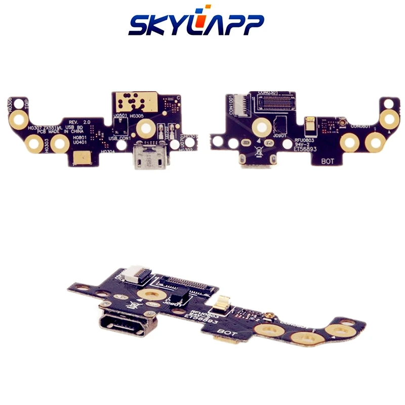 

Flat Cable For Asus ZenFone Zoom (ZX551ML) microphone, charge connector board Flex Ribbon Flexible Flat Cable Free shipping