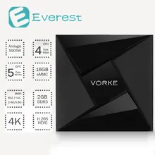 VORKE Z5 Smart TV BOX Android 7 1 2 mini pc 2GB 16GB KODI 17 4