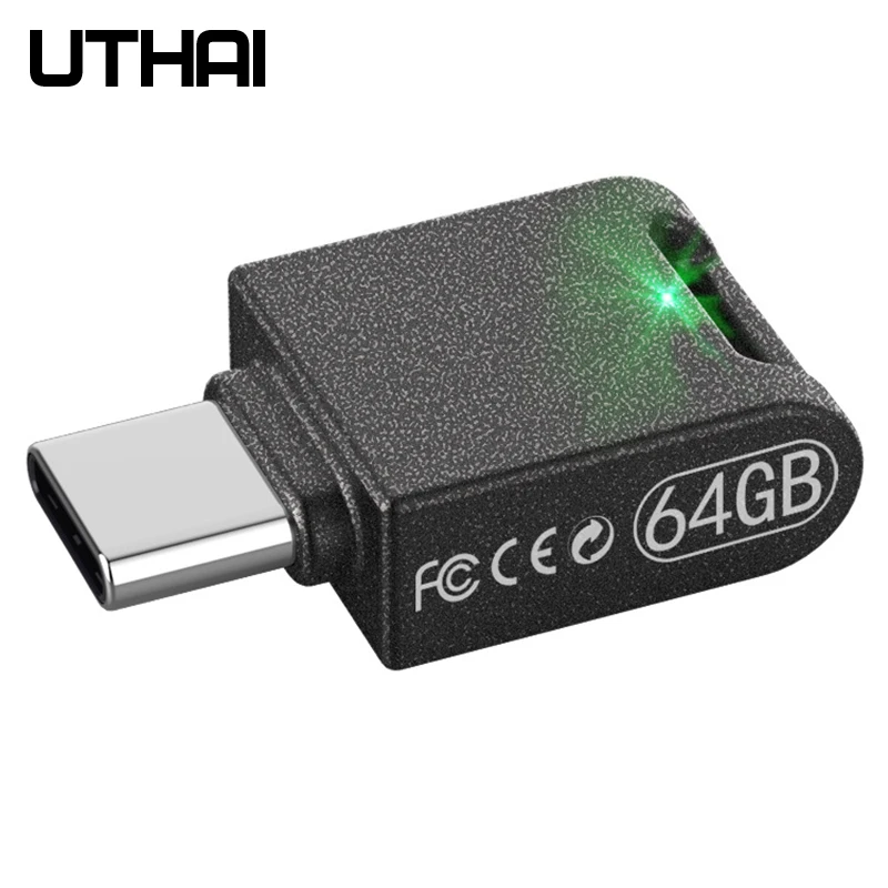 UTHAI C12 тип c OTG USB3.0 флеш накопитель USB C смартфон память Мини Usb Флешка 32 Гб 64 г|USB