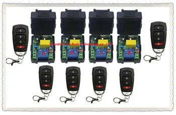 

New AC220V 1CH Radio Controller RF Wireless Relay Remote Control Switch (6) Transmitter + (4) Receiver --JRL220V-11
