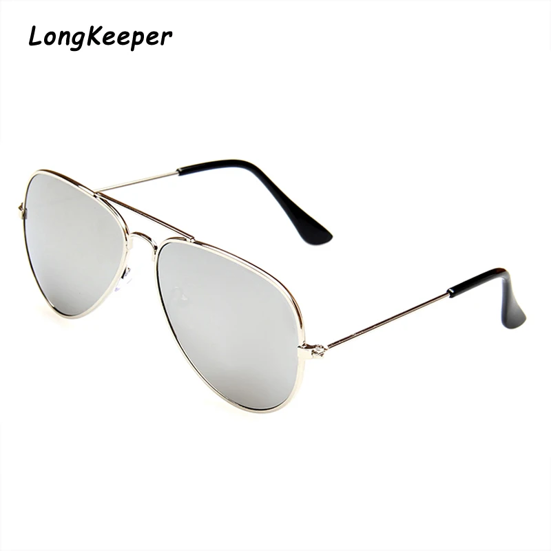 Kids Sunglasses Girls Piolt Style Children Sun Glasses For Boy Mirror Glasses Retor Metal Frame UV400 Sun Protection Oculos de