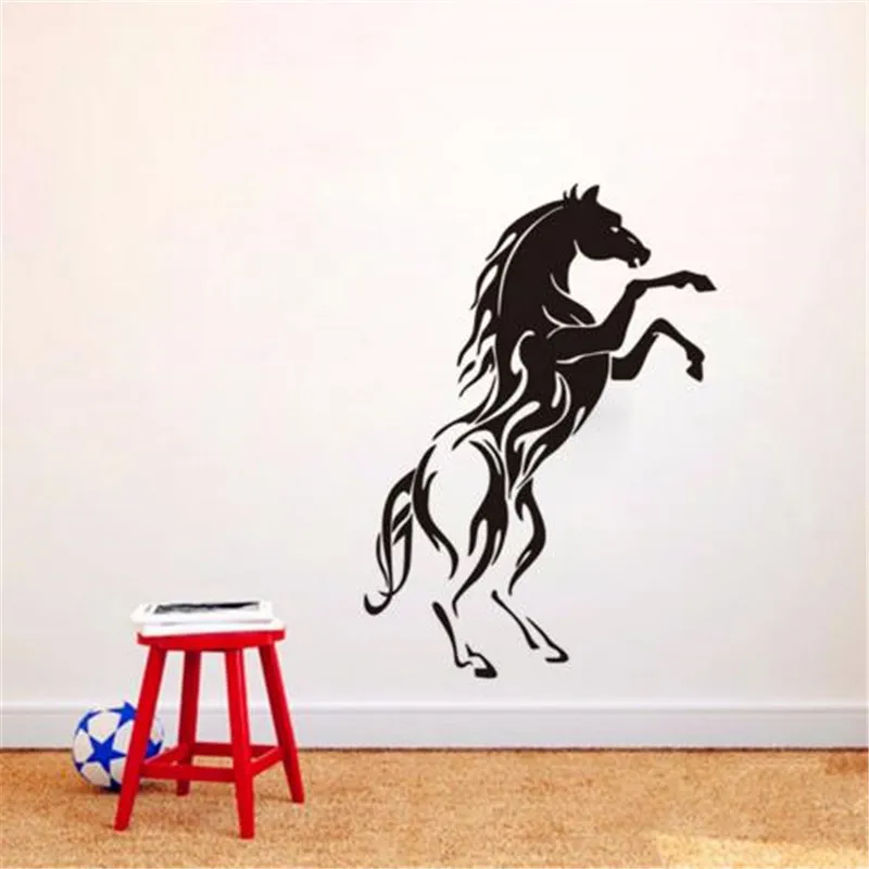 Standing Horse Vinyl Wall Stickers Room Decorative For Living Room
