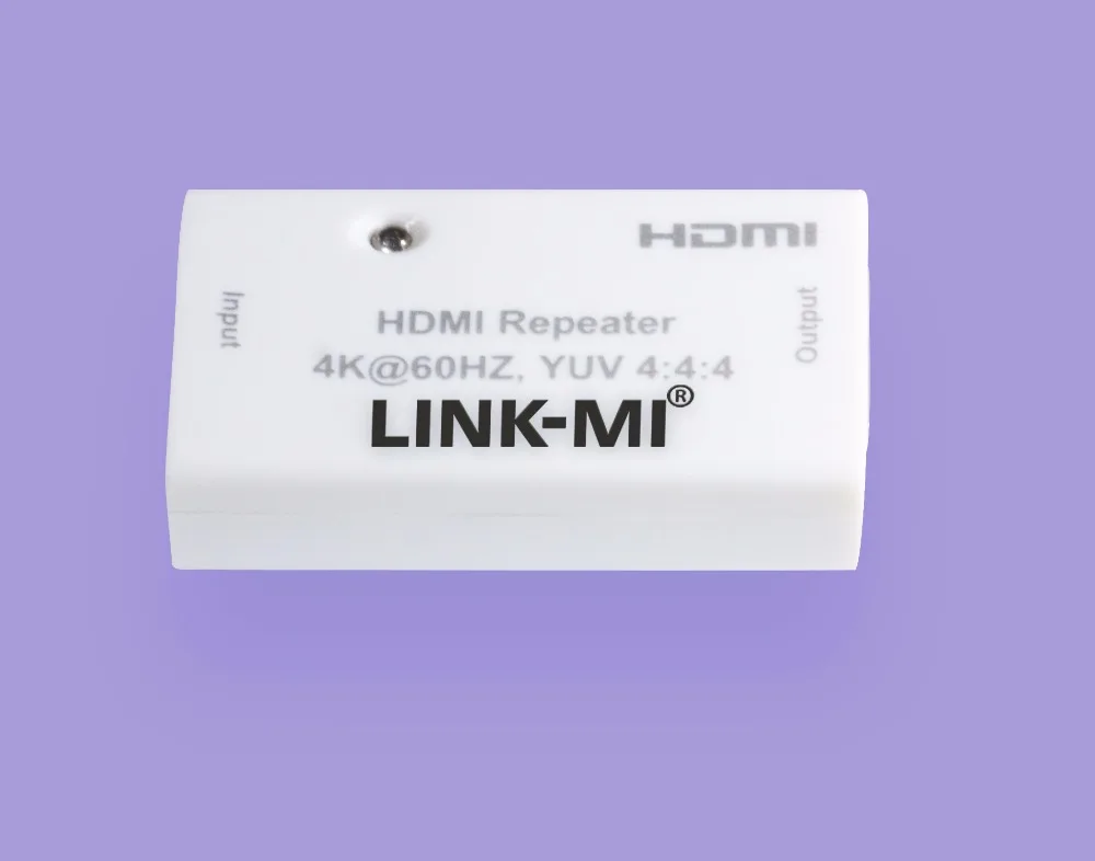 DSC_1579 LINK-MI LM-EX29 HDMI2.0 Repeater, Support 4K@60Hz, YUV 444 MINI HDMI Extender 3D video support HDCP2.21.4 Compliant