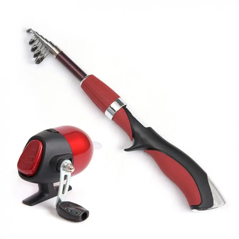 1.4 M المحمولة البسيطة قضيب كومبو تلسكوبي الجليد روك الصيد قضيب + مغلقة كروية الصيد بكرة 1.4 M المحمولة البسيطة قضيب كومبو تلسكوبي الجليد روك الصيد قضيب + مغلقة كروية الصيد بكرة