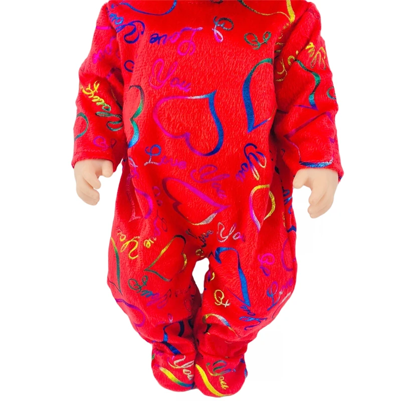 Подходит 18 дюймов 43 см Кукла Одежда Born Baby розовый 2-piece Одежда Костюм Куклы Аксессуары для ребенка фестиваль подарок на день рождения