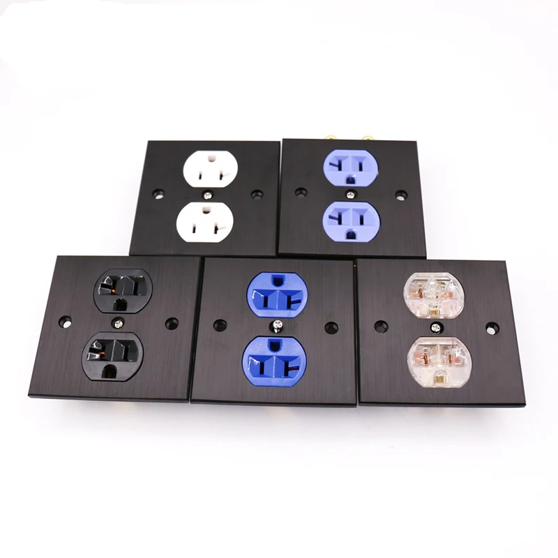

1 set High Quality US Standard US Socket, 5 colors, AC , Wall Socket US86BC