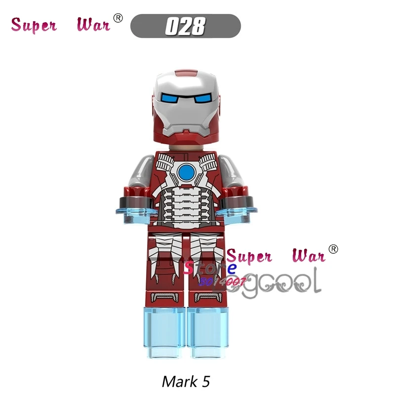 1 шт. модель строительные блоки экшн Супергерои Марка 5 друзей хобби Игрушки для мальчиков diy игрушки для детей подарок